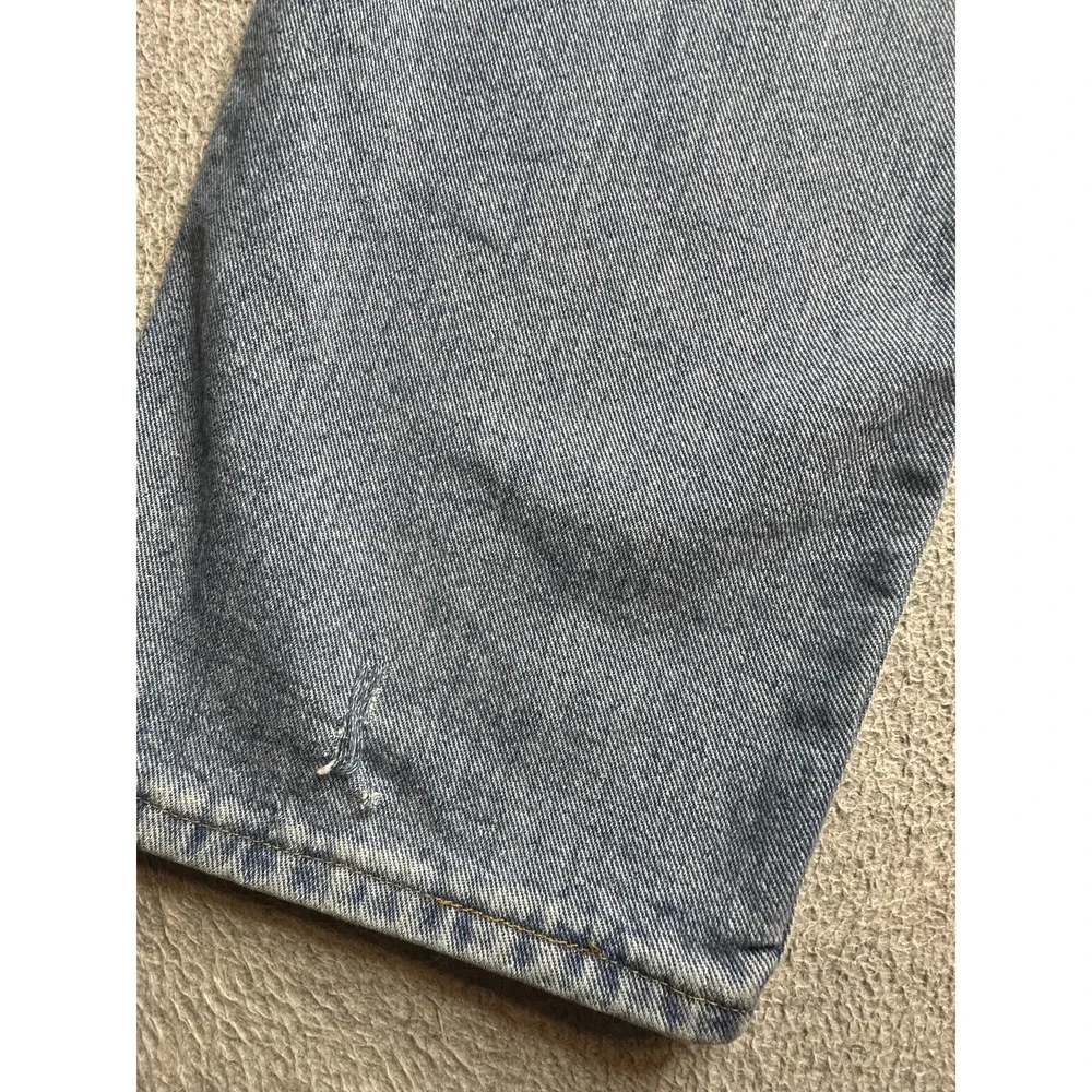 Wrangler Jeans Mens 38x30 (36x30) Light Wash Relaxed Fit Blue Denim Pants‎